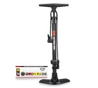 HEYNER Bike Pump Bicycle Floor Pump with Gauge, Tyre Pump Multifunctional Air Pump High Pressure 10 BAR/ 140 PSI H216300