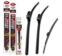 HEYNER Fit VW Polo 2017-on Front Rear Wiper Blades 26" 18" 11" HSF2618ST11HRF