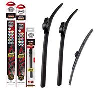 HEYNER Germany Fits Audi Q5 2017-ON Premium Super Flat Wiper Blades HSF24"20"ST15”HRF