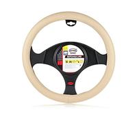Heyner Germany Fits Renault Captur Car Steering Wheel Cover Universal 37 To 39 cm Soft Beige 603500