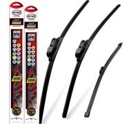 HEYNER Germany Premium Windscreen Wiper Blades for BMW X7 Models 2018-2022 Size 26" 20" Front with 16" Rear Blade HSF2620TL16W