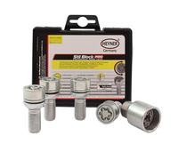 Heyner Germany Stil Block PRO Locking Wheel Bolts for Porsche Boxster Models 14x1.5x27 Set of 4 with Unique Removal Key 199/5