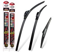 HEYNER Germany Super Flat Wiper Blades Size 22"16" Rear 11” O Fits Hyundai i10 2014-2019 HSF2216H11O