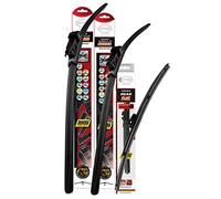 HEYNER Germany Super Flat Wiper Blades Size 24"19" Rear 12" W Fits BMW 3 2012-onwards HSF2419PT12W