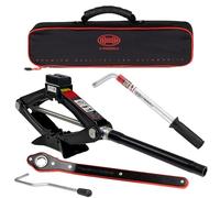 Heyner Germany Tyre Change Kit Scissor Lift Jack Speed Ratchet Wheel Master Wrench (0.8 Ton + L Wrench)