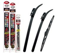 HEYNER Germany Windscreen Wiper Blades Fits Dacia Duster 2018-on Size 22" 20" Rear Blade 14" Front and Rear Super Flat Premium RE HSF2220BL14HRC