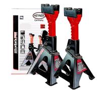 HEYNER Heavy Duty Axle Jack Stands with Extra Durable Protective Pads -2 Ton, 3 Ton, and 6 Ton Capacities - Durable Steel Construction for Cars, Trucks,Motorhome, SUVs (2 Ton 347420RS)