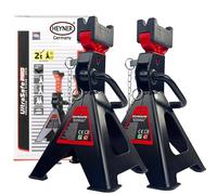 HEYNER Heavy Duty Axle Jack Stands with Extra Durable Protective Pads -2 Ton, 3 Ton, and 6 Ton Capacities - Durable Steel Construction for Cars, Trucks,Motorhome, SUVs (6 Ton 347470RL)