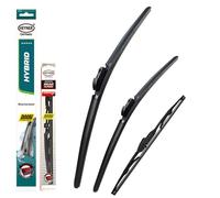 Heyner Hybrid Windscreen Wiper Blades for Toyota C-HR 2016-2023 Front Rear Classic Full Set Replacement Wipers (Front & Rear Set Of 3 HH 26''16'' TLC 14'' HRC)