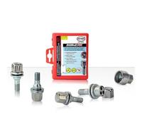 HEYNER Locking Wheel Nuts M12x1.25 Fits Vauxhall Grandland 2017-on Set 4 Locks Alloys Antitheft Protection Bolts GFF