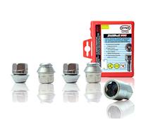 Heyner Locking Wheel Nuts M12x1.5 Fits Ford Fushion Models 2003 To 2022 Set 4 Locks Alloys Antitheft Protection Bolts T2-FHO/B
