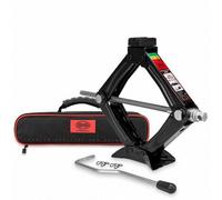 Heyner Premium Ultralift Car Scissor Jack 0.8 Ton With Carry Case Van Suv Vehicle Breakdown Lifting Tool H347080