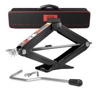 HEYNER Premium UltraLift Car Scissor Jack With Carry Case Van SUV Vehicle Breakdown Lifting Tool (1 TONNE)