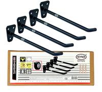 HEYNER Wheel Rack Tyre Wall Heavy Duty Garage Storage Wheels Hangers Extra Long 30cm 349010