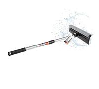 HEYNER® Windscreen Cleaner Puller Car 25 cm I Telescope: 53-80 cm I Extendable Aluminium Tube & Ergonomic Handle Folding Head I Windscreen Cleaner Fly Sponge H407320