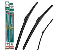 Heyner Wiper Blades Fits: Kia Soul mk3 2019-on Full Set Front Rear Wipers HH2420H10x3