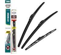Heyner Wiper Blades Fits: Mini Mini F55 2014-onwards Full Set Hybrid Wipers HH1819H10HRC