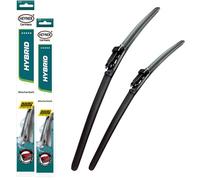 Heyner Wipers Fits: Alfa Romeo Mito 2008-on Hybrid Wiper Blades Front 26"15" HH2615PT