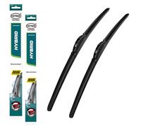 HEYNER Wipers Fits Volvo V70 Models 2000 To 2004 Hybrid Windscreen Wiper Blades 24"21" Front Replacement Set HH2421H