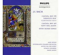 Heynis/Netherlands Chamber Orchestra/Goldberg/VanDerHorst - Cantatas BWV 170 & 169 /7 Sacred Songs