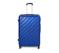 HEYO Hard Shell Travel Suitcase with Wheels Suitcase & Trolleys with Combination Lock Telescopic Handle, darkblue, M 35x22x55 cm, Hard shell trolley with 4 wheels combination lock and telescopic