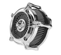 HEYOMOTOR Air Filter Cleaner for Harley Davidson Air Intakes Sportster XL 883 1200 Models Grey