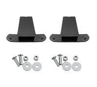 heyous 2pcs Luggage Replacement Part Bottom Stud Stand Plastic Suitcase Feet Pad, Black