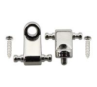 Heyous 2PCS Silver Electric Guitar String Retainers Tree Standard Roller String Guides