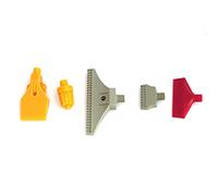 heyous 5IN1 Wind Jet Air Nozzles Plastic Fan Blowing Wind Nozzle, Flat Fan Spray Nozzle, Water Cooling Spray Jet, Air Wind Nozzle, Air Nozzle
