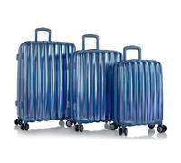 Heys Astro 4 wheels Suitcase set 3-piece with expansion pleat blue