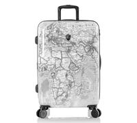 Heys Black Camo 4 wheels Trolley M 66 cm Expandable white