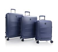 Heys EZ Fashion 4 wheels Suitcase set 3-piece with expansion pleat blue