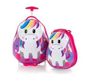 Heys Kids children's trolley set 2 pcs. pink