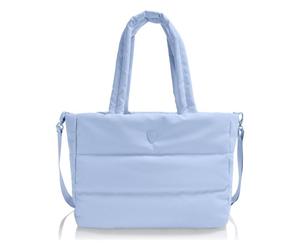 Heys Puffer Shopper Bag 43 cm Laptop compartment blue