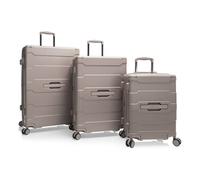 Heys ReNew 4 wheels Suitcase set 3-piece Expandable brown