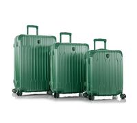 Heys Xtrak 4 wheels Suitcase set 3-piece with expansion pleat green