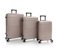 Heys Zen 4 wheels Suitcase set 3-piece with expansion pleat gray