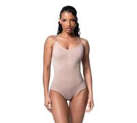 HeyShape Snatched Women's Shapewear Bodysuit Tummy Control Body Shaper - Seamless Sculpting Waist Body Suit - Nude L