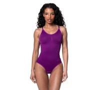 HeyShape Snatched Women's Shapewear Bodysuit Tummy Control Body Shaper - Seamless Sculpting Waist Body Suit - Purple L