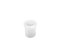 Heysong 5 PCS OF Rubber Tobacco Pipe Tip Grips (White/Small)