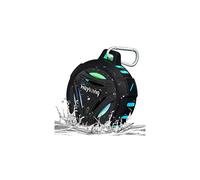 HEYSONG Waterproof Speaker, Shower Portable Bluetooth Speakers Wireless with LED Light, IP67, 36H Playtime, w/Rich Bass Small Speaker Bluetooth for Ca