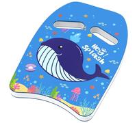 HeySplash Kids Swim Kickboard, Dark Blue Whale Print Pool Training Board