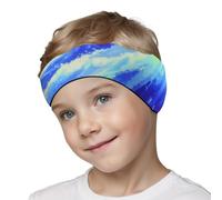 HeySplash M Size Kids Elastic Swim Headband, Adjustable Neoprene Ear Band
