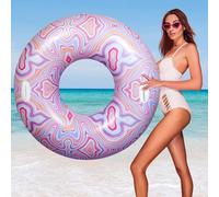 HeySplash Pool Floats for Adult, 42 Inch Large Pool Tubes with Handles