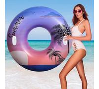 HeySplash Pool Floats for Adult, 42 Inch Large Pool Tubes with Handles