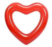 HeySplash Pool Floats, Heart Inflatable Pool Floaties, Red