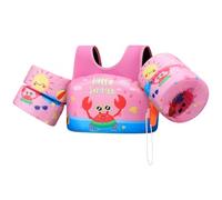 HeySplash Swim Vest for Kids, Puddle Float Jumper with Safety Buckle