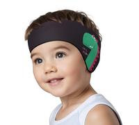 HeySplash Swimming Headband, Ear Band Swimmer Ear Protection, Elastic Neoprene Ear Guard and Hair Guard for Kids and Toddlers Designed to Keep Water Out and Hold Earplugs in - Black