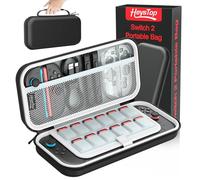 HEYSTOP Case for Nintendo Switch 2 Portable Full Hard Protection Travel Case Large Storage Capacity and 18 Game Card Slots for Nintendo Switch 2 Console and Accessories