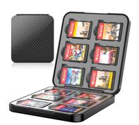 HEYSTOP Game Case for Nintendo Switch 2, 12 Card Holder & Storage 12 Memory Card Storage Magnetic Closure Box